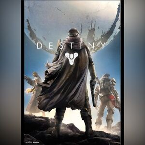 Destiny bungie RARE key art poster sealed 24x36”